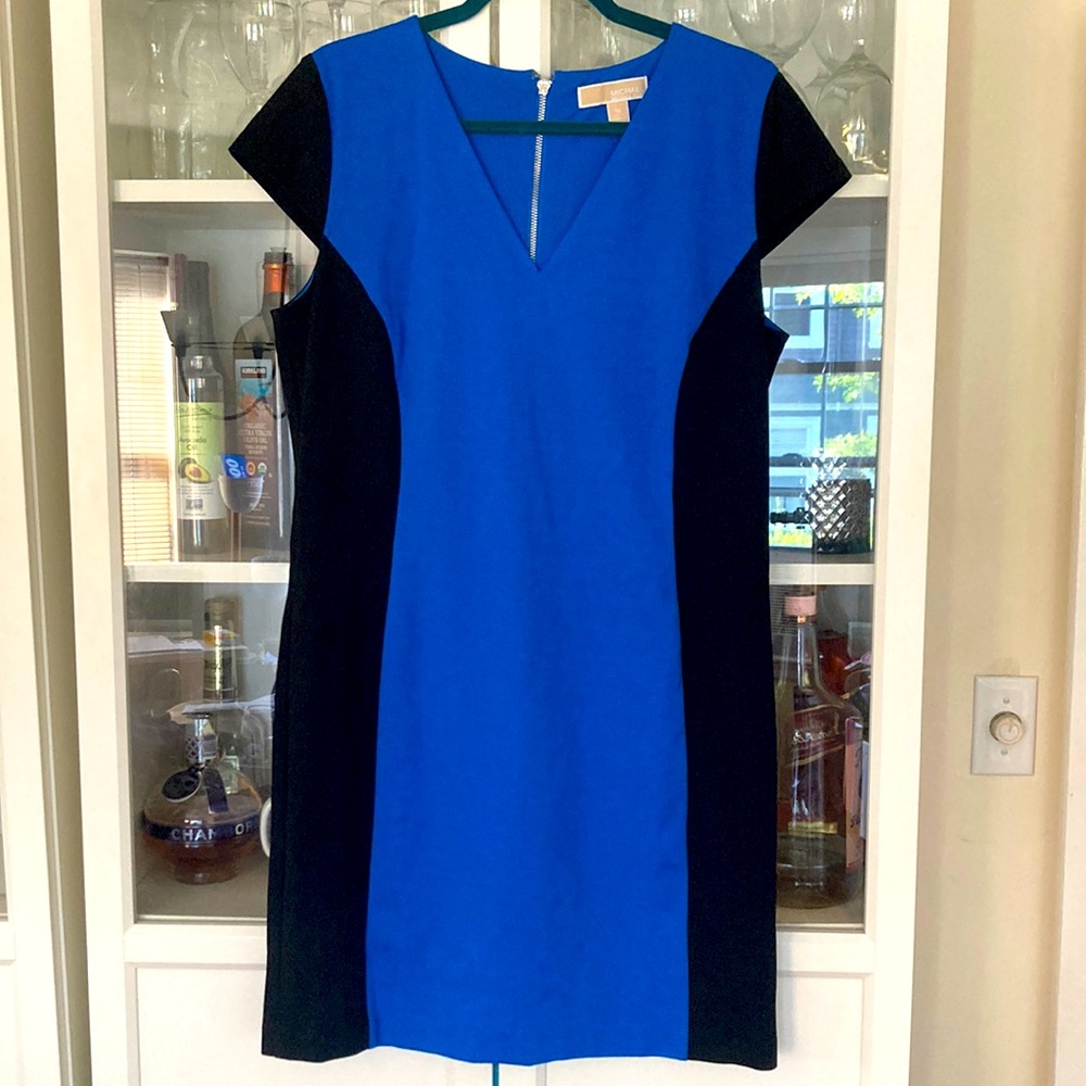 Michael by Michael Kors Size 14 color block dress
